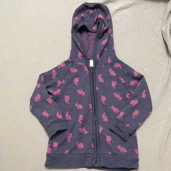 3/$20 100% wool hooded cardigan - Picture 1 of 8